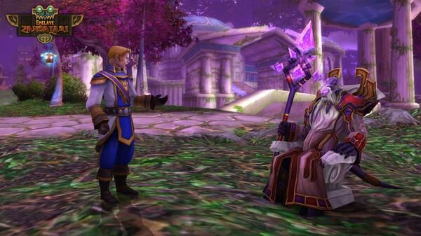 Anduin Wrynn and Velen WoW
